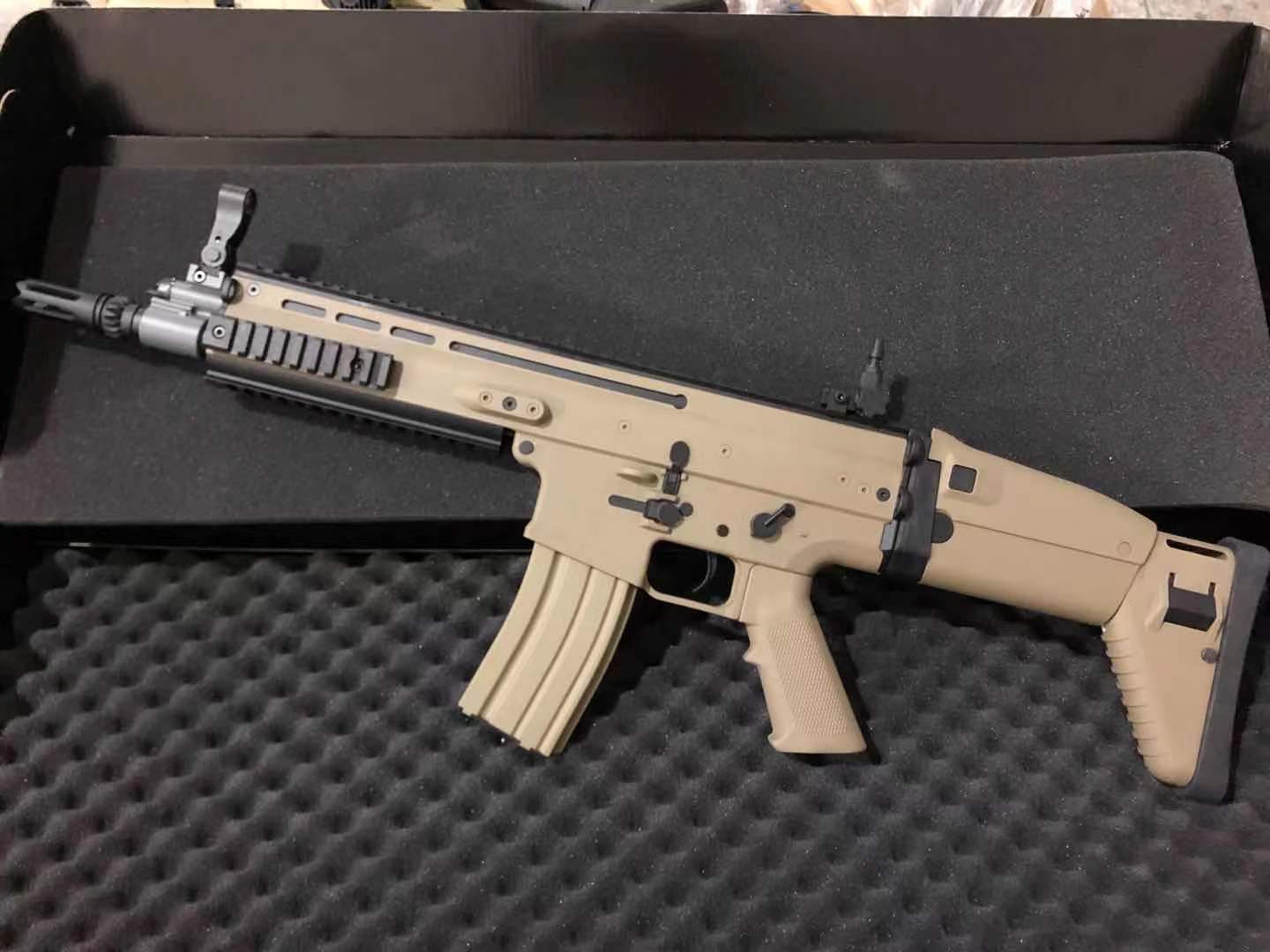 CYMA SCAR-L Gel Blaster  Boortoys Tan  