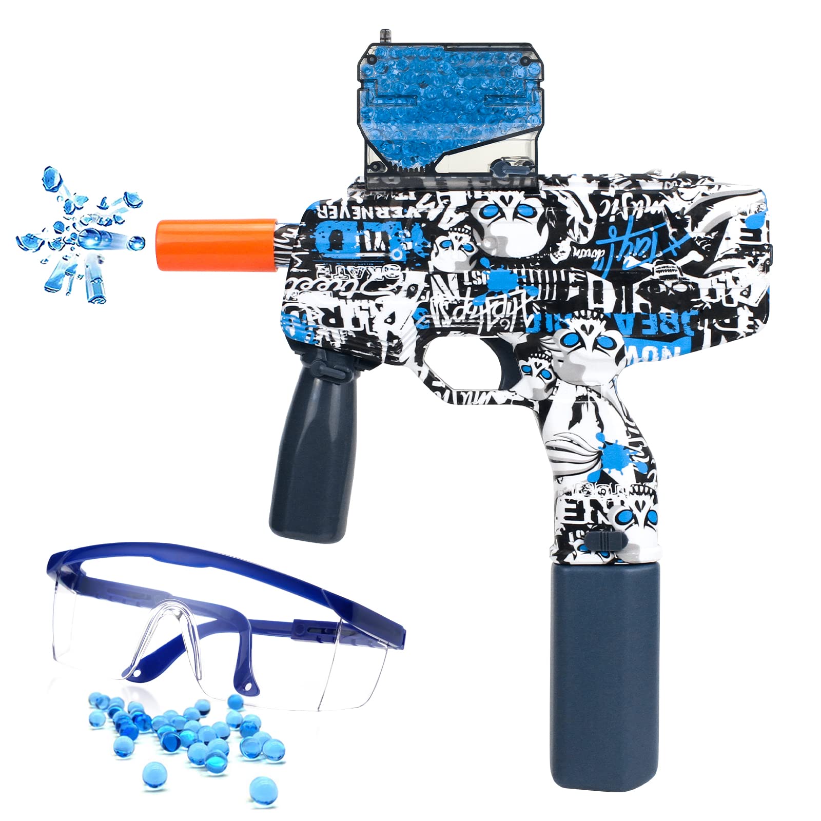 Gelblasterbest™ MP9 Graffiti Gel Blaster  gelblasterbest Blue  