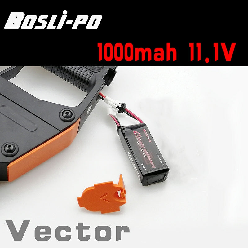 Bos Li-po Batteries 11.1V For Vector V2  Gelbiubiu Black  